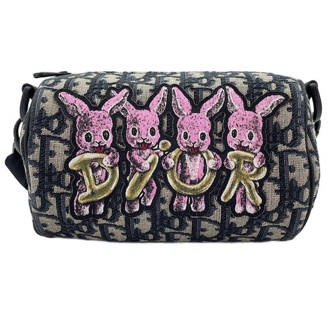Christian Dior Mini Roller Oblique Umhängetasche mehrfarbig WS30076