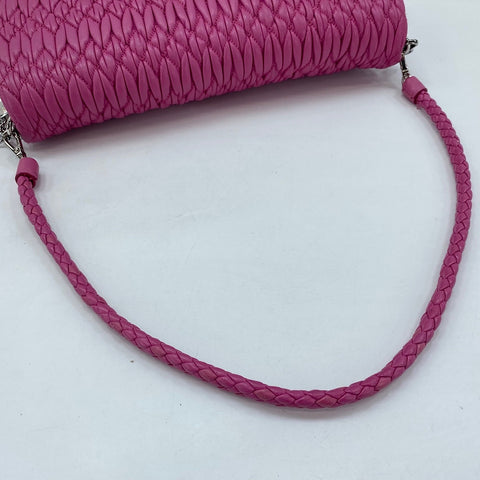 Sac à bandoulière Miu Miu Nappa Crystal 3WAY rose WS30078