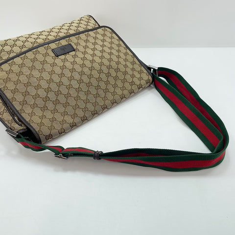 GUCCI Sherry Line Umhängetasche beige WS30079
