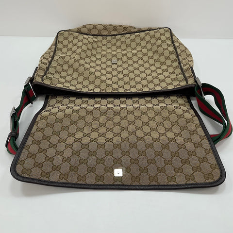 GUCCI Sherry Line Umhängetasche beige WS30079