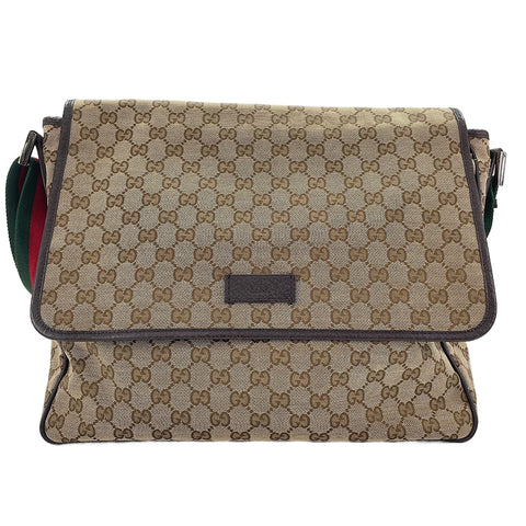 GUCCI Sherry Line Umhängetasche beige WS30079