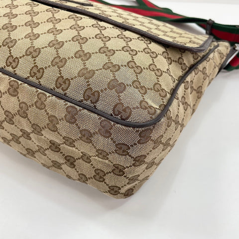 GUCCI Sherry Line Umhängetasche beige WS30079