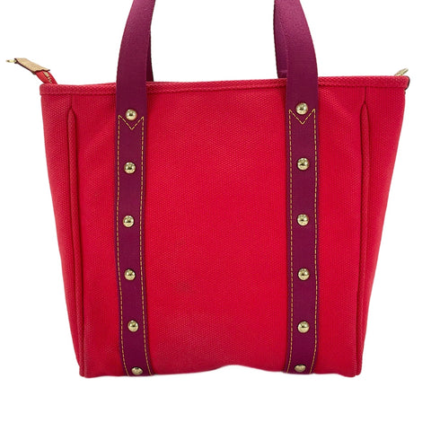 LOUIS VUITTON Kaba MM Einkaufstasche Rot WS30083