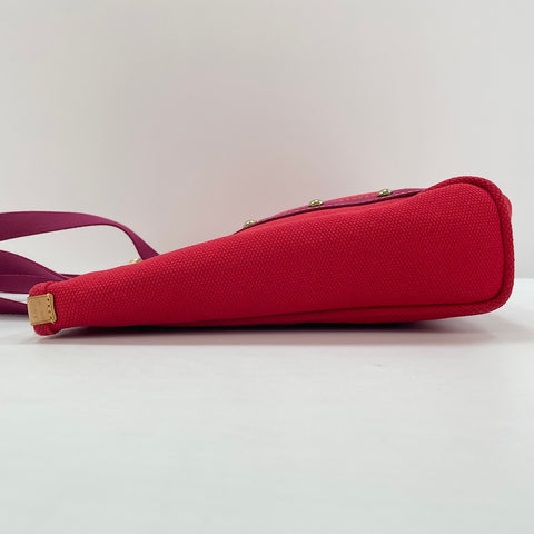 LOUIS VUITTON Kaba MM Einkaufstasche Rot WS30083