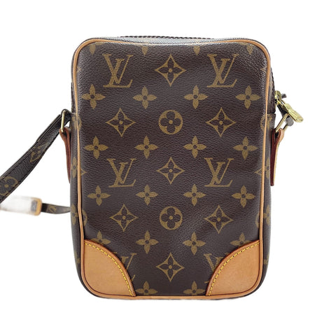 LOUIS VUITTON Donau Umhängetasche Braun WS30085