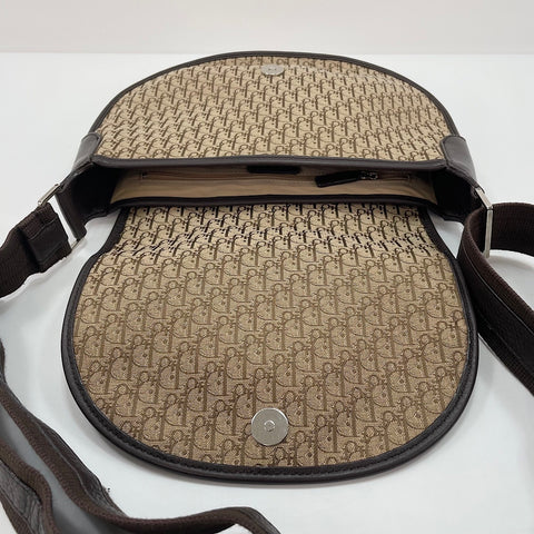 Christian Dior Street Chic Logogram Umhängetasche beige WS30086