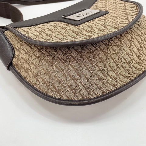 Christian Dior Street Chic Logogram Umhängetasche beige WS30086