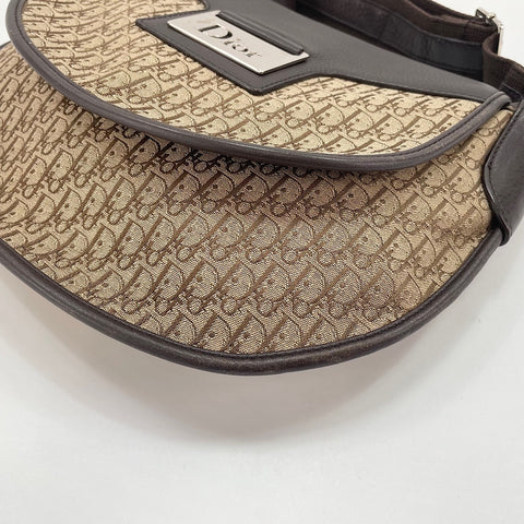 Christian Dior Street Chic Logogram Umhängetasche beige WS30086