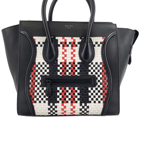 CELINE Gepäck Micro Shopper Einkaufstasche schwarz WS30091