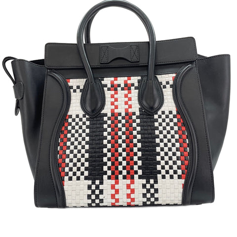 CELINE Gepäck Micro Shopper Einkaufstasche schwarz WS30091