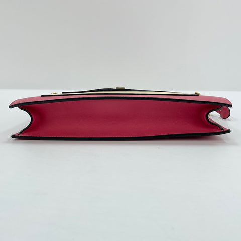 CELINE Pocket Large 2WAY Shoulder Bag pink WS30097