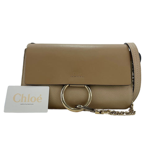 Chloe Faye Umhängetasche beige WS30099