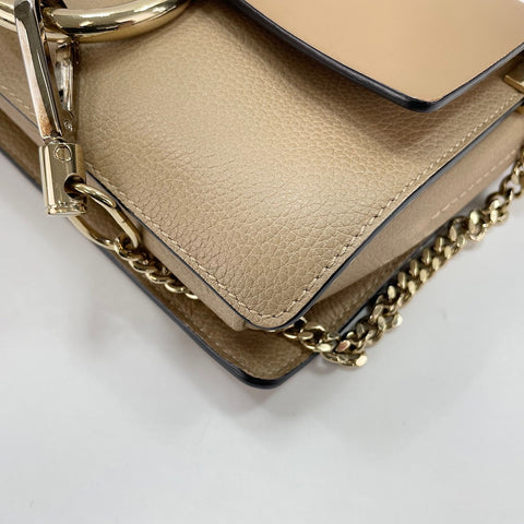 Chloe Faye Umhängetasche beige WS30099