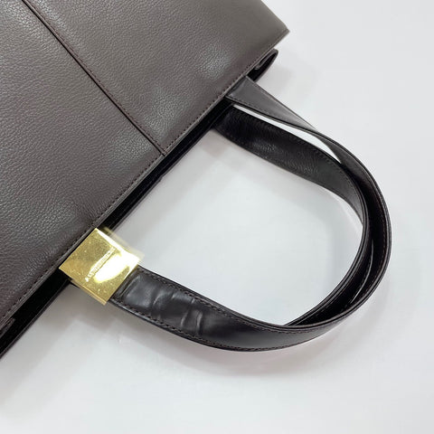 BURBERRY INTRECCIATO Handbag Brown WS30103