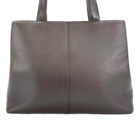 BURBERRY INTRECCIATO Handbag Brown WS30103