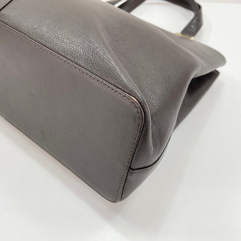 BURBERRY INTRECCIATO Handbag Brown WS30103