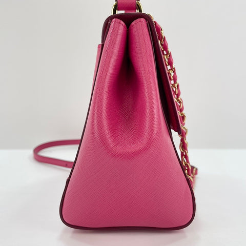 Salvatore Ferragamo Vala Ribbon 2WAY Shoulder Bag pink WS30104