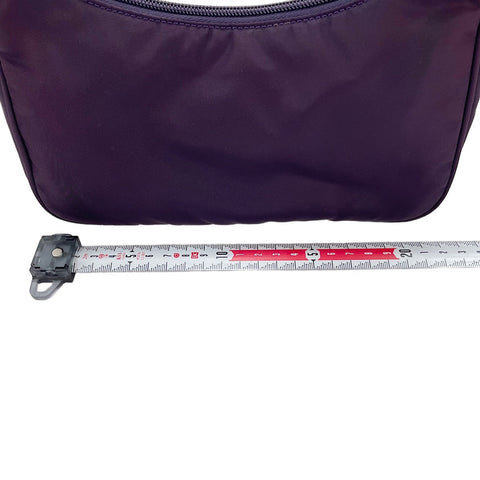 PRADA Hobo Handbag purple WS30109