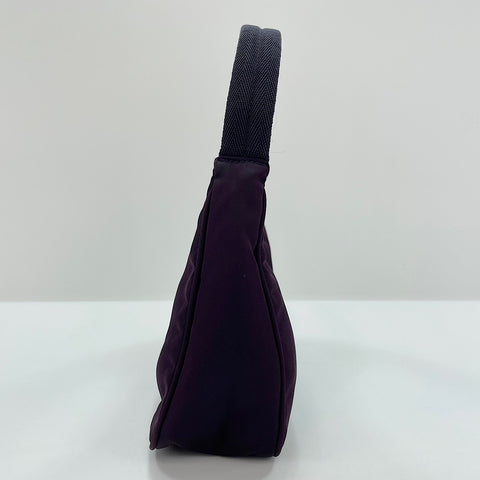 PRADA Hobo Handbag purple WS30109