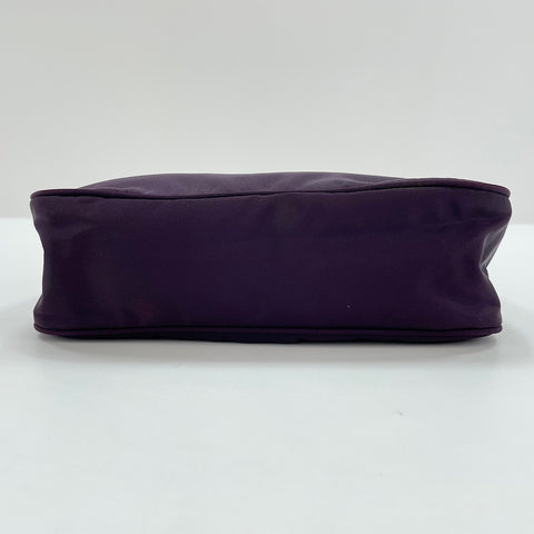 PRADA Hobo Handbag purple WS30109