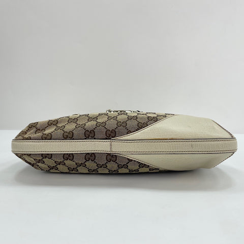 GUCCI Horsebit Shoulder Bag beige WS30111