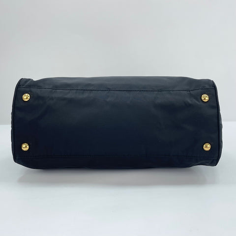 PRADA Triangle logo 2WAY Shoulder Bag black WS30113