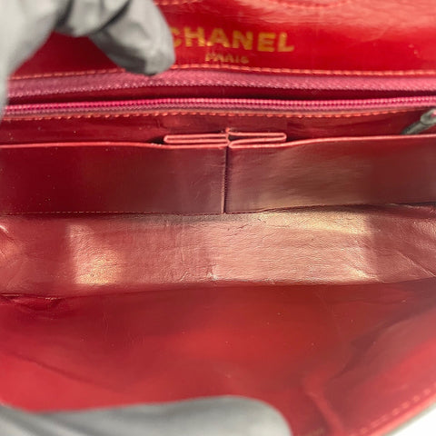 CHANEL Matelassé Shoulder Bag black WS30118