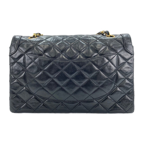 CHANEL Matelassé Shoulder Bag black WS30118