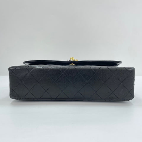 CHANEL Matelassé Shoulder Bag black WS30118