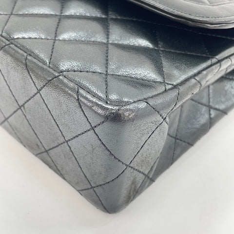 CHANEL Matelassé Shoulder Bag black WS30118