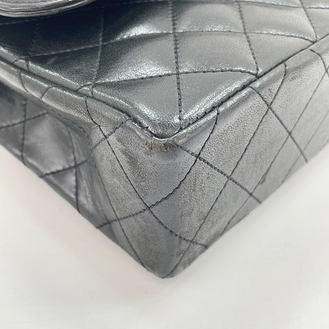 CHANEL Matelassé Shoulder Bag black WS30118
