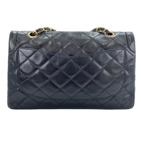 CHANEL Matelassé Shoulder Bag black WS30119