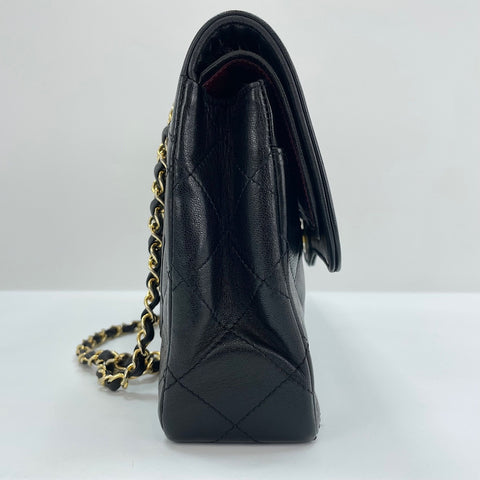 CHANEL Matelassé Shoulder Bag black WS30119