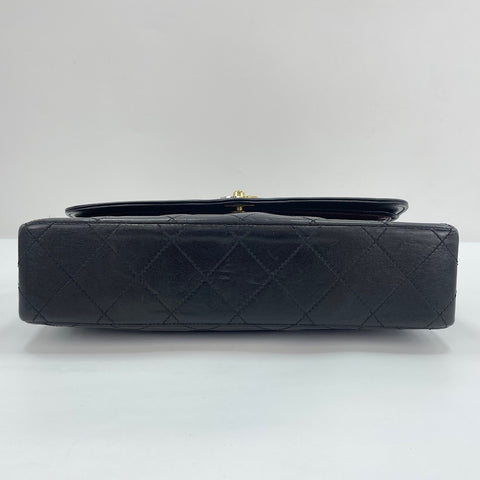 CHANEL Matelassé Shoulder Bag black WS30119