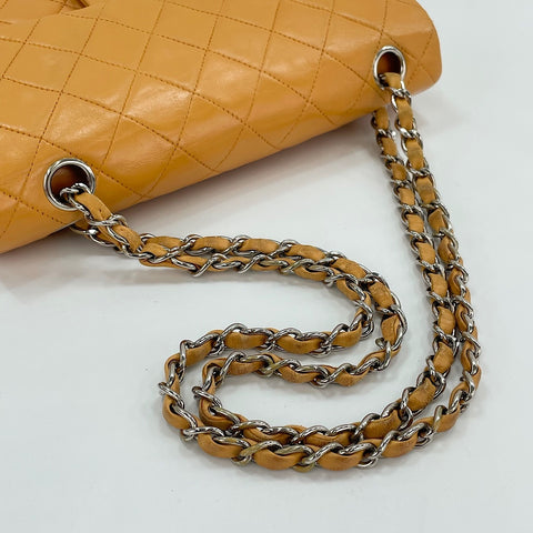CHANEL Matelassé 23 Shoulder Bag Orange WS30120
