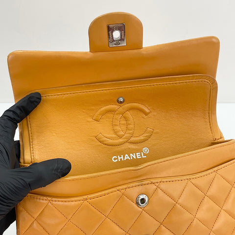 CHANEL Matelassé 23 Shoulder Bag Orange WS30120