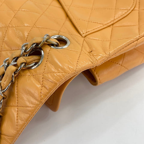 CHANEL Matelassé 23 Shoulder Bag Orange WS30120