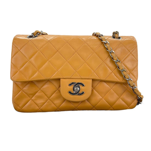 CHANEL Matelassé 23 Shoulder Bag Orange WS30120