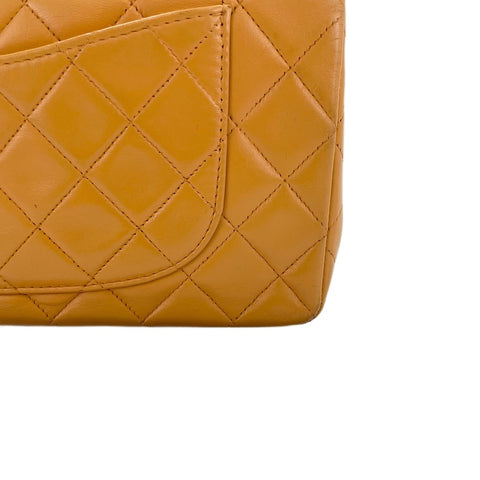CHANEL Matelassé 23 Shoulder Bag Orange WS30120