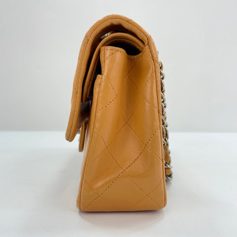 CHANEL Matelassé 23 Shoulder Bag Orange WS30120