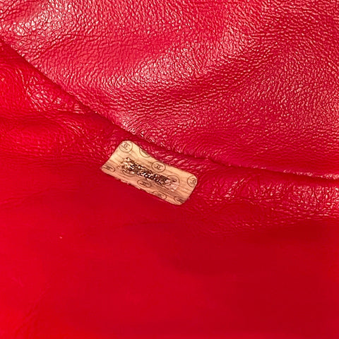 CHANEL Matelassé Backpack Â· Daypack Red WS30121
