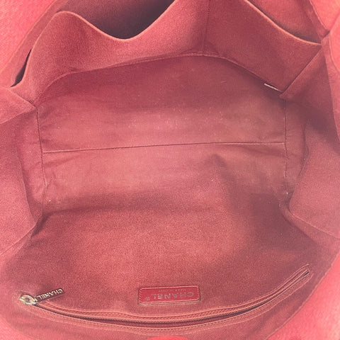 CHANEL Deauville Tote Bag pink WS30123