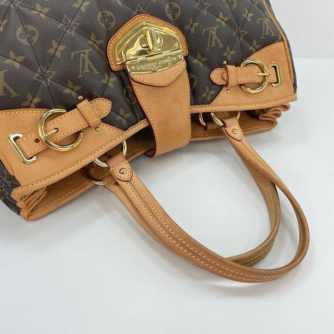 LOUIS VUITTON Shopper Shoulder Bag Brown WS30125