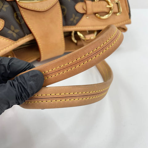 LOUIS VUITTON Shopper Shoulder Bag Brown WS30125