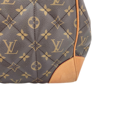 LOUIS VUITTON Shopper Shoulder Bag Brown WS30125