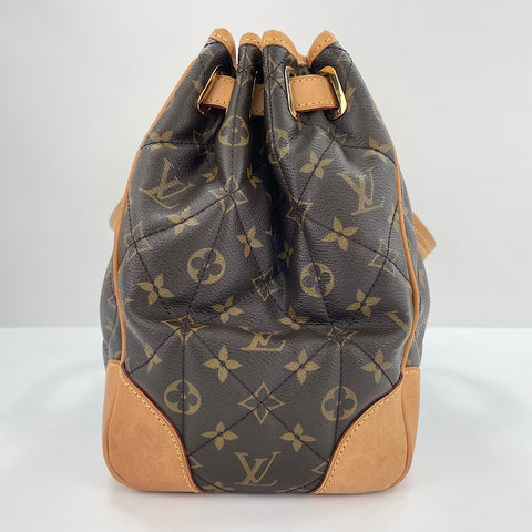 LOUIS VUITTON Shopper Shoulder Bag Brown WS30125