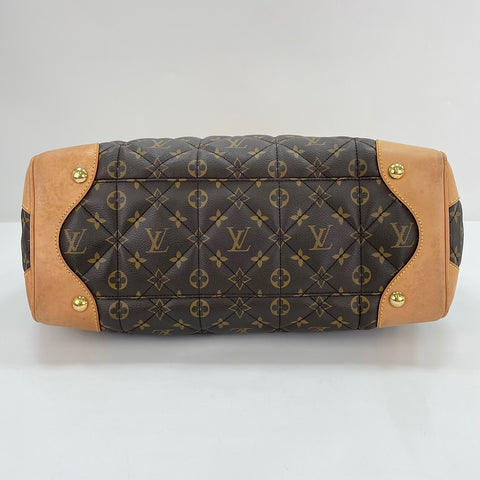 LOUIS VUITTON Shopper Shoulder Bag Brown WS30125