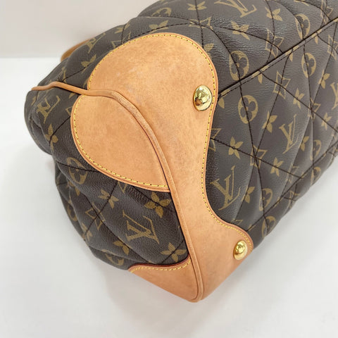 LOUIS VUITTON Shopper Shoulder Bag Brown WS30125