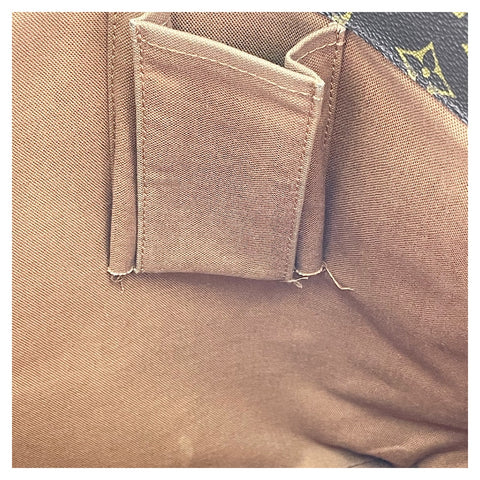 LOUIS VUITTON Hippo Alto Tote Bag Brown WS30126