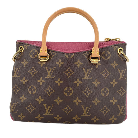 LOUIS VUITTON Pallas BB Handbag Brown WS30127